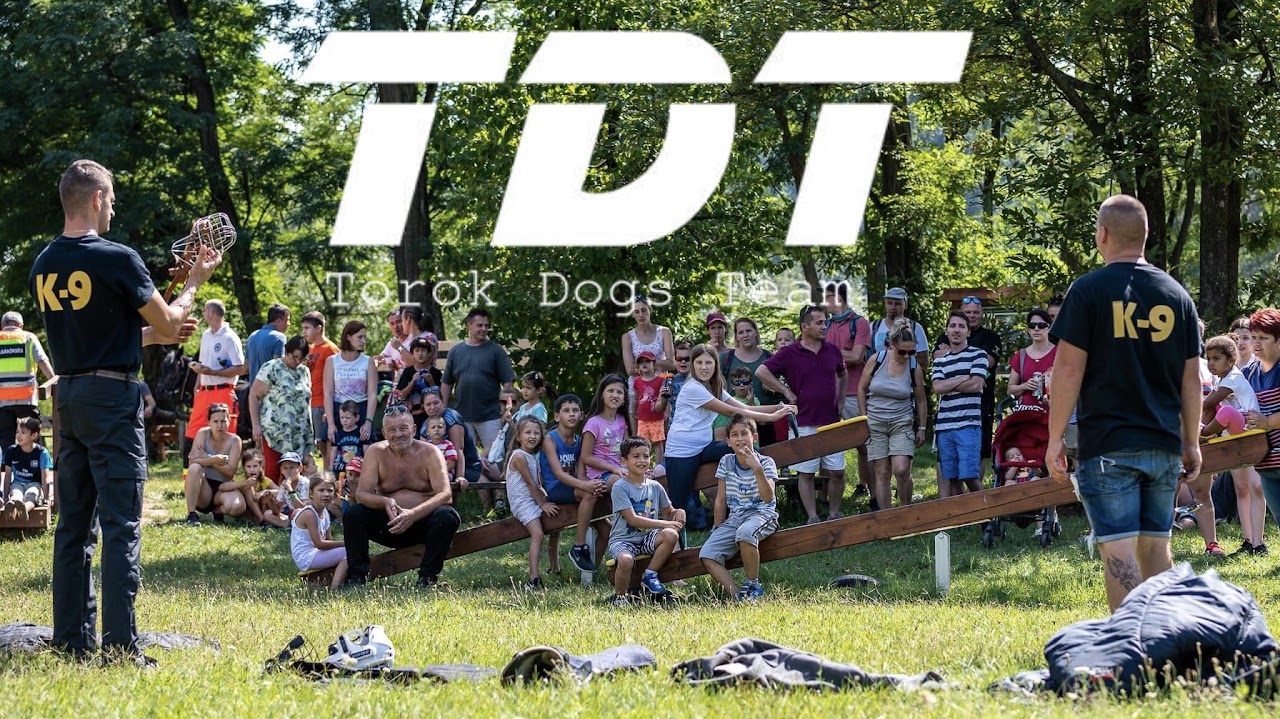TDT kutyás bemutató közönség előtt